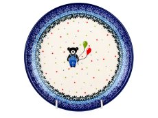 Dessert Plate 18 cm (7") Teddy Bears with Ballons