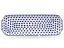 Platter 42 cm (16")   Blue Hearts
