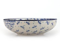 Low Bowl  22 cm (9")   Damselfly