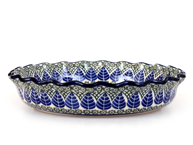 Kuchenform 26 cm   Blaue Blätter