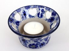 Heart Candle Holder Dragonfly