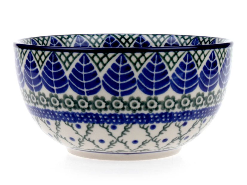 miska 14 cm   Modré listy