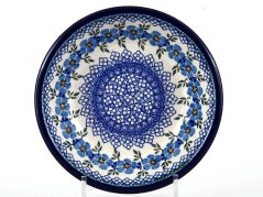 talíř hluboký 21 cm   Modrá růže