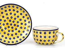 Cup with Saucer 0,2 l (7 oz) Yellow