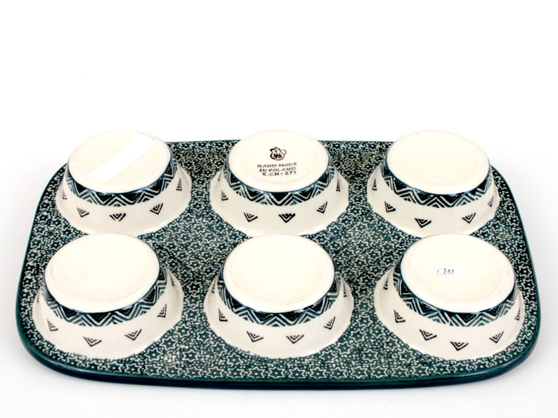 Muffins Baking Pan 29 cm   Aztec Sun green