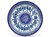 Dessert Plate 21 cm (8")   Blue Rose