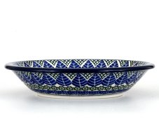 Soup Plate 21 cm (8")   Blue Leaves