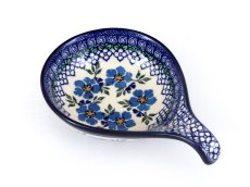 Servierschale 17 cm   Blaue Rose