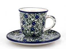 Mocca Cup with Saucer 0,06 l (2 oz)   Lobelia