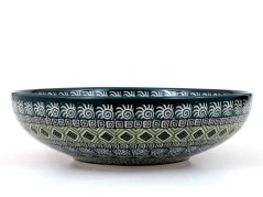 Low Bowl  22 cm (9")   Aztec Sun green