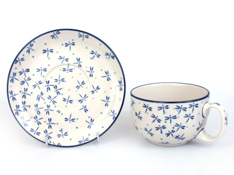Cup with Saucer 0,35 l (13 oz)   Damselfly