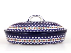 Oval Baking Dish with Lid 31 cm (12") Traditional