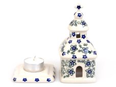 "Curch" Candle Holder 15 cm (6")   Lobelia