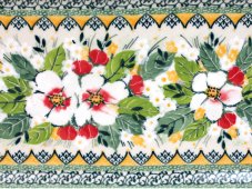Platter 42 cm (16") Apple Blossoms UNIKAT