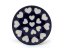 Teabag Plate 10 cm (4")   Hearts