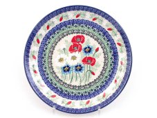 Shallow Plate 25 cm (10") Summer Flowers