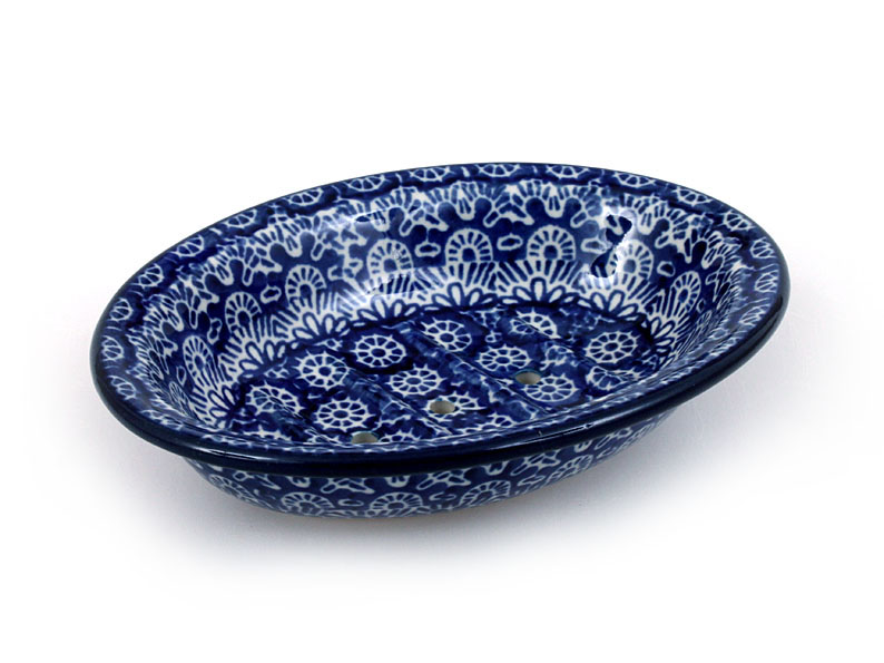 mýdelnička s otvory 14 cm   Krajka