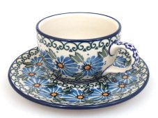 Tasse mit Untertasse 0,1 l   Astern