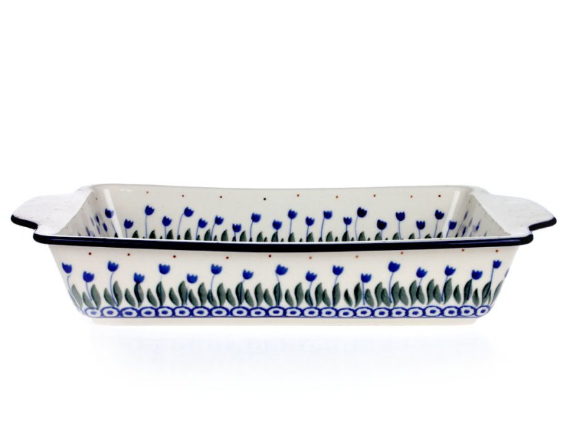 zapékací mísa  33 cm   Konvalinky