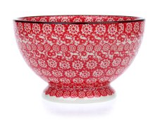 Sockelschale 14 cm Rote Spitze