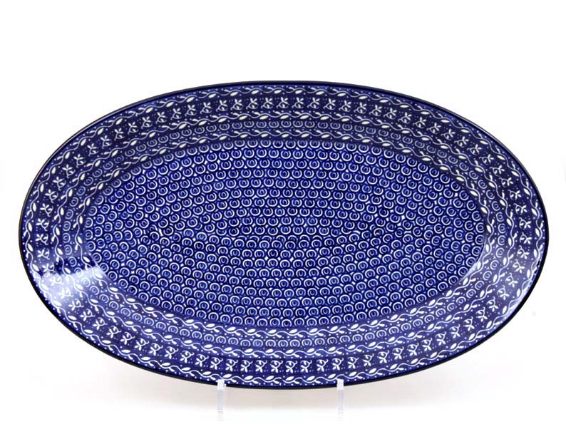 Oval Platter 45 cm (18")   Ocean Wawes