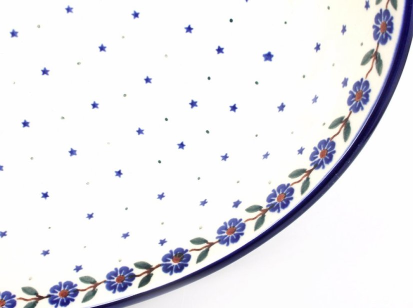 Backform mit Deckel Oval 36 cm   Dämmerung