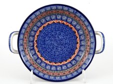 Round Baking Dish 25 cm (10") Aztec Sun