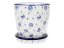 Flower Pot with Saucer   Dandelions
