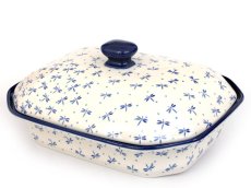 Baking Dish with Lid 31 cm (12")   Damselfly