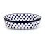 Oval Baking Dish 21 cm (8")   Dots
