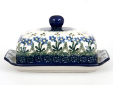 Butter Dish Flower Garden