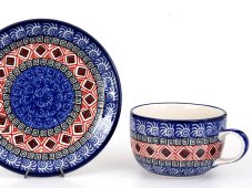 Tasse mit Untertasse 0,2 l   Aztec Sonne