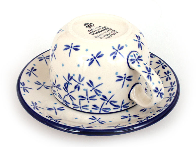 Cup with Saucer 0,2 l (7 oz)   Damselfly