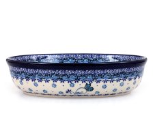 Oval Baking Dish 24 cm (9")   Butterfly on Straw
