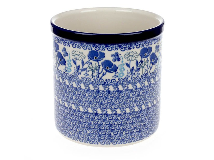 Jar for Utensil 15 cm (6")   Blue Garden