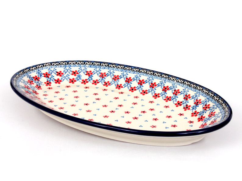 Oval Platter 37 cm (15")   Little Red