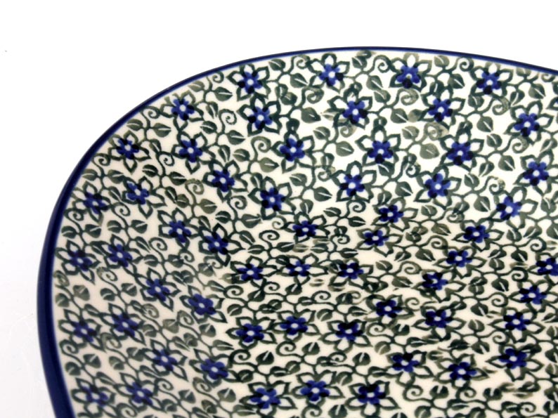 Oval Platter 37 cm (15")   Lobelia