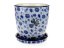 Flower Pot with Saucer   Dragonfly