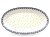 Platten Oval 45 cm   Dämmerung 