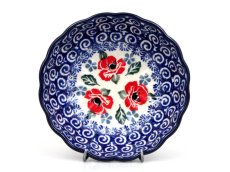 Corrugated Bowl 12 cm (5") Poppies