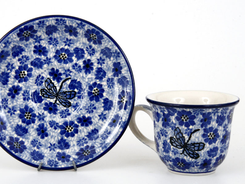 Cup with Saucer 0,15 l (7 oz)   Dragonfly