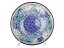 Low Bowl  17 cm (7")   Blue Summer UNIKAT