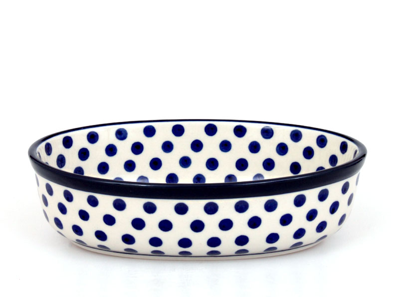 Oval Baking Dish 21 cm (8")   Dots