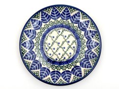 talíř desertní 18 cm   Modré listy