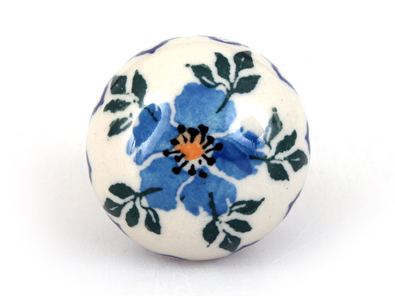 Round Cork   Blue Rose