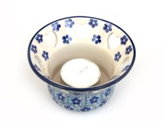 Heart Candle Holder   Forget-me-not