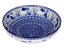 Low Bowl  22 cm (9")   Blue Garden