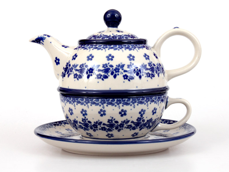One-cup Teapot 0,6 l+0,25 l   Sweet Home