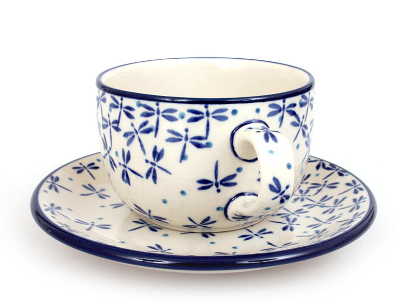 Cup with Saucer 0,2 l (7 oz)   Damselfly