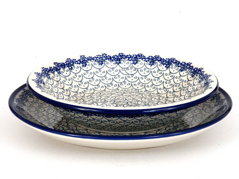 Soup Plate 21 cm (8")   White Lace